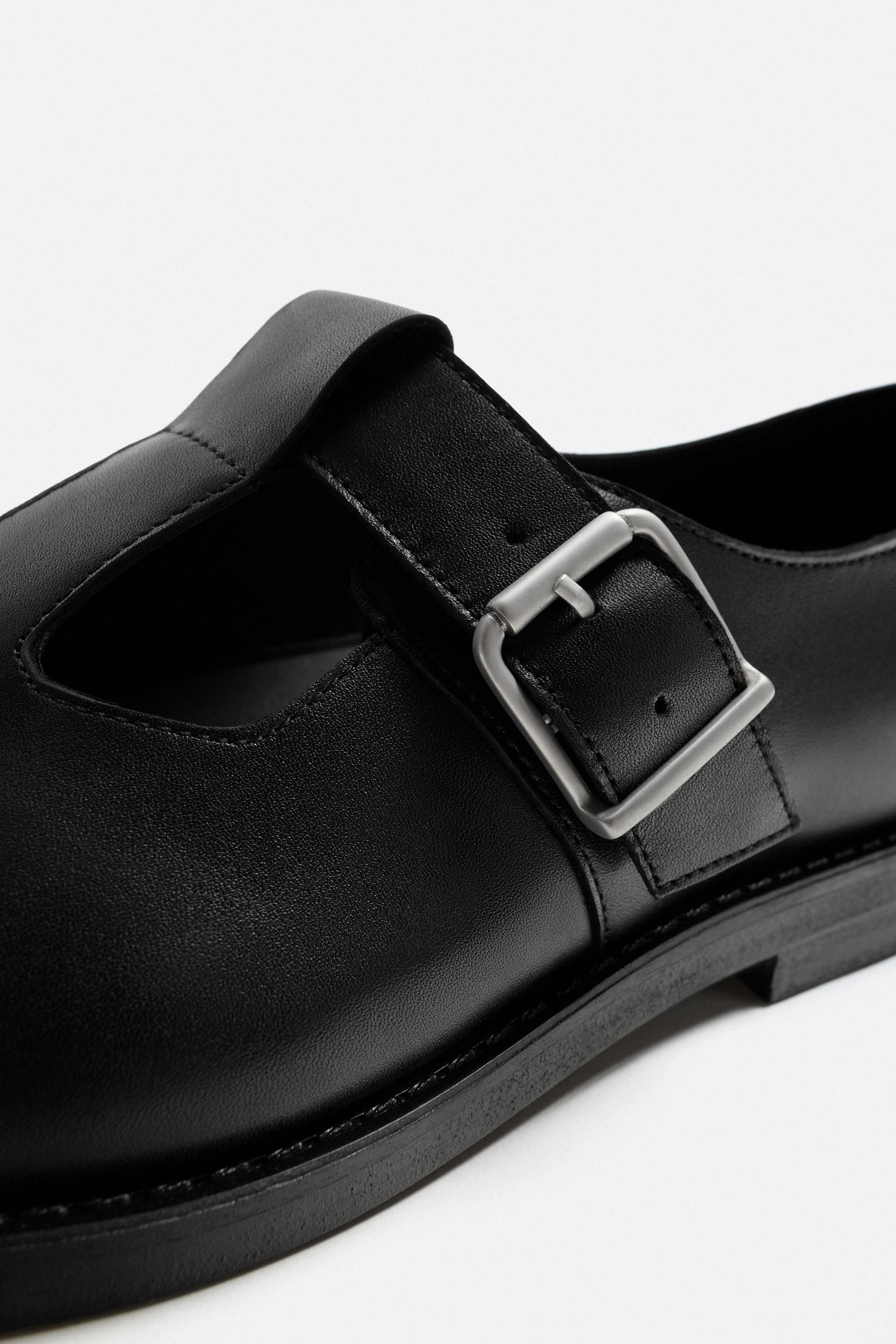 LEATHER BUCKLE SHOES - Image 5