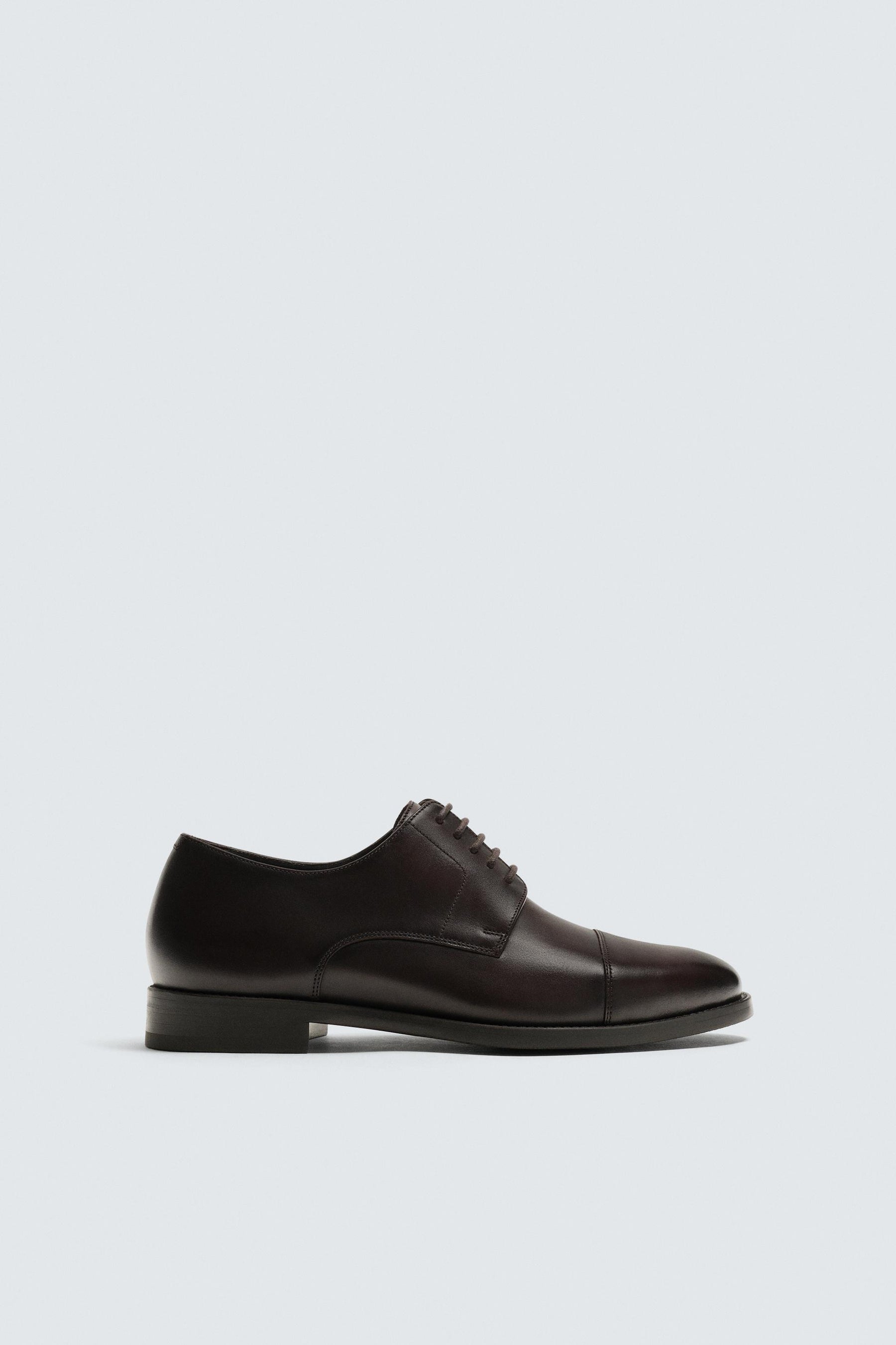 Leder-Derbyschuhe