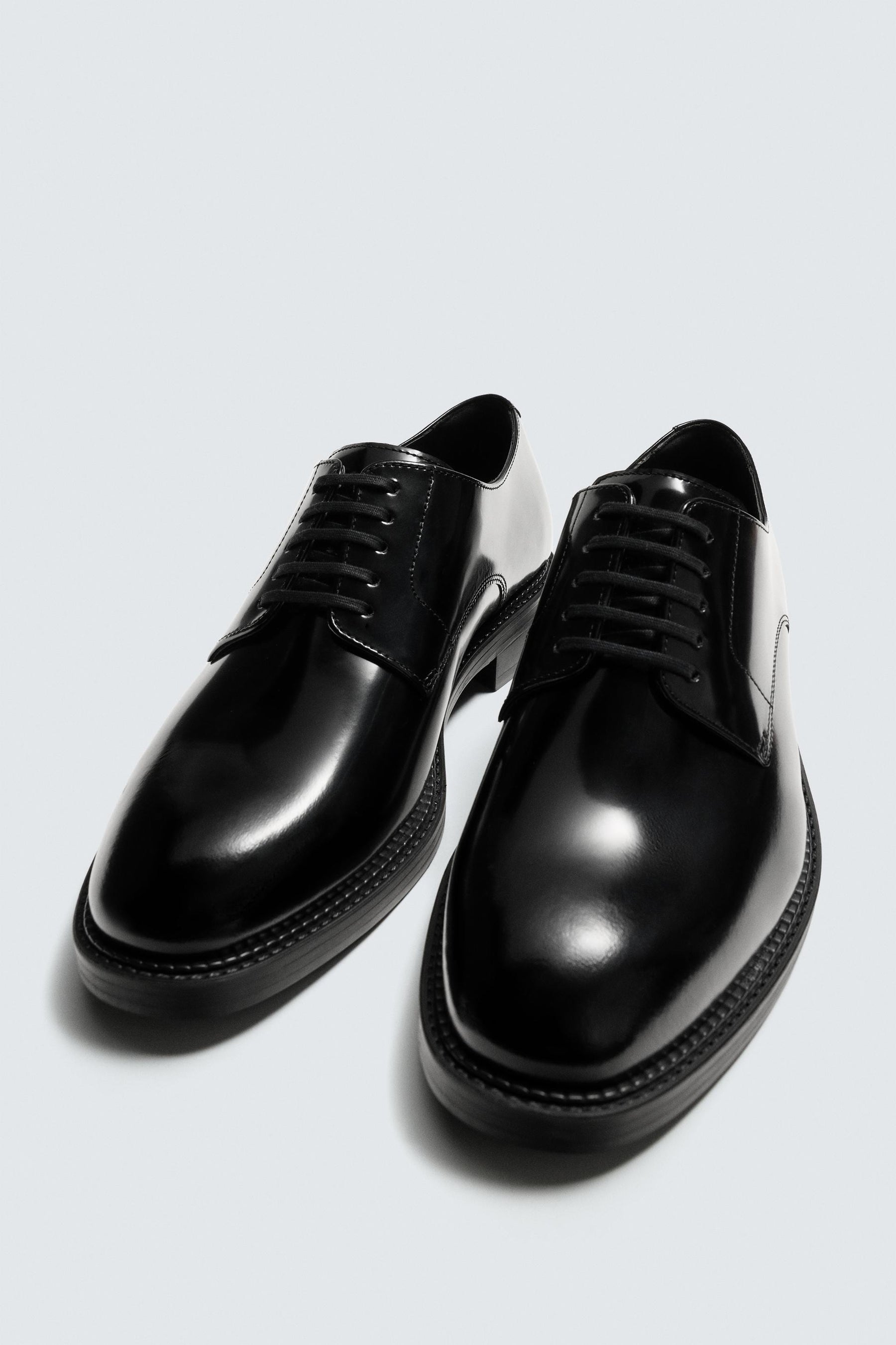 Leder-Derbyschuhe