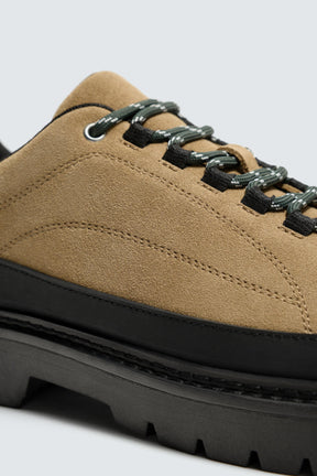 CONTRAST LEATHER SHOES - Image 6