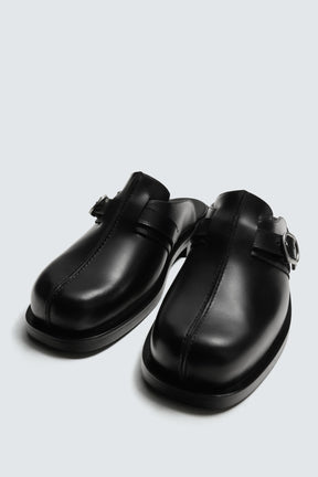 LEATHER BUCKLE CLOGS LIMITED EDITION - Image 5