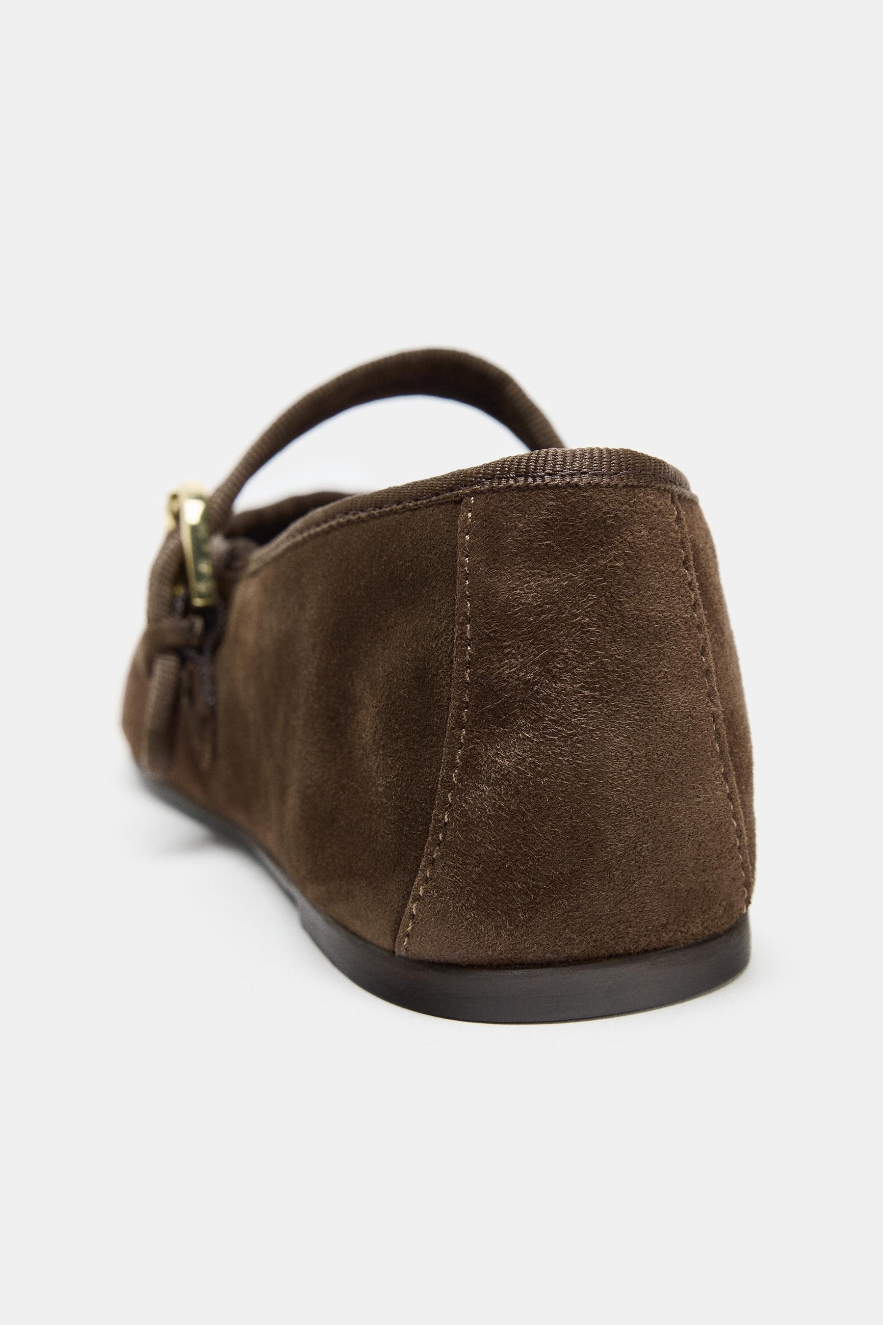 Wildleder-Ballerinas