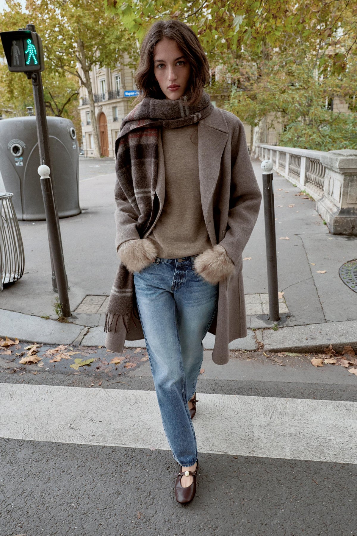 Ballerinas aus weichem Leder