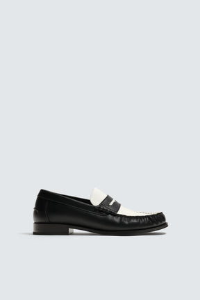 Penny Loafer aus Leder