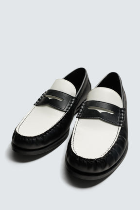 Penny Loafer aus Leder