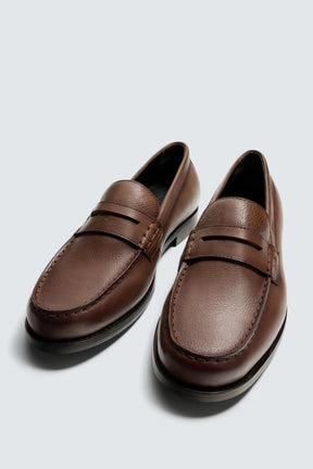 LEATHER PENNY LOAFERS - Image 5