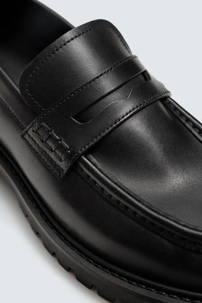 LEATHER PENNY LOAFERS - Image 3