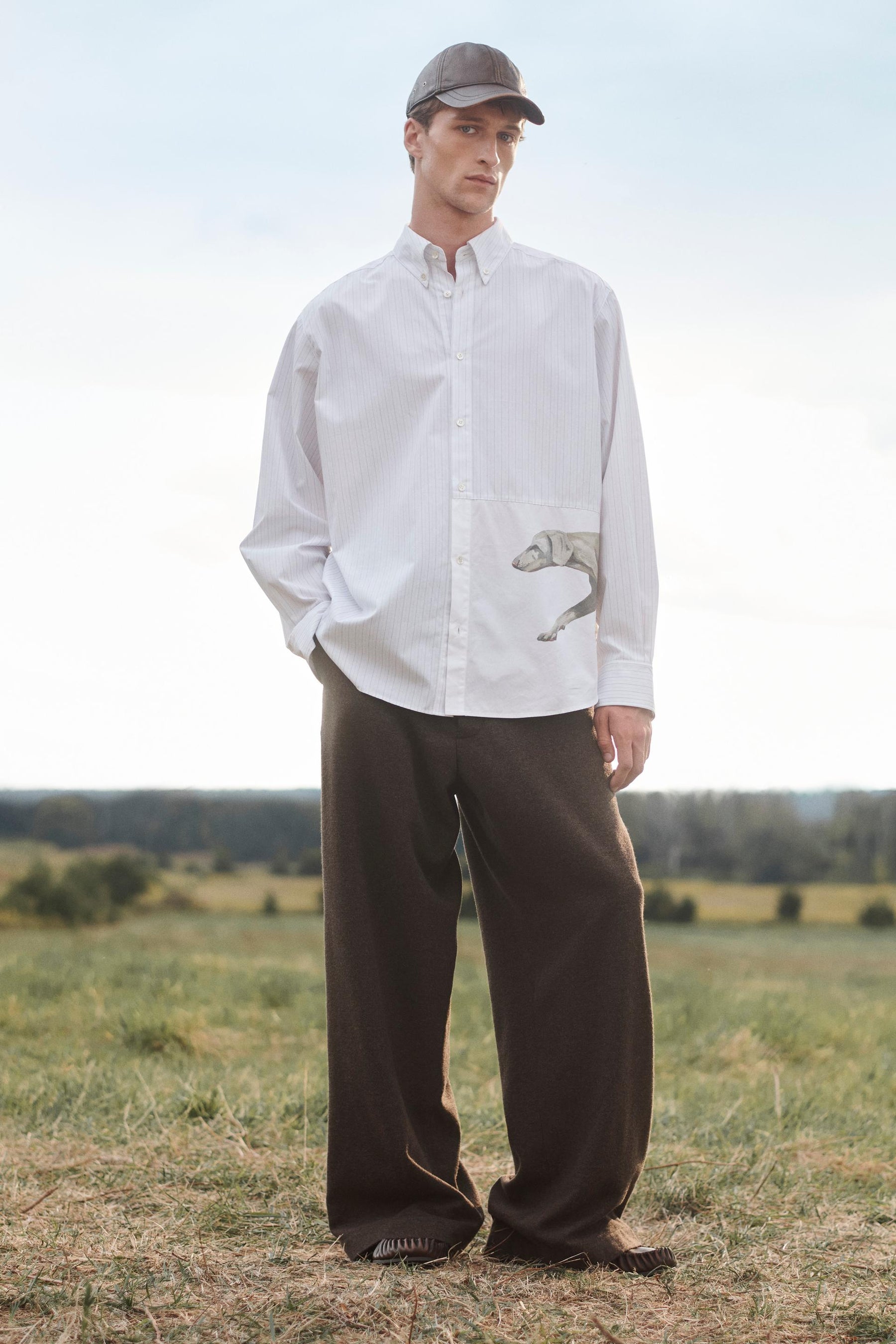 Lederslipper mit Schleife