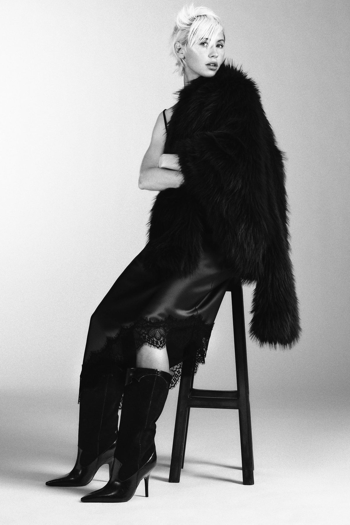 Cowboy-Stiefel mit Absatz