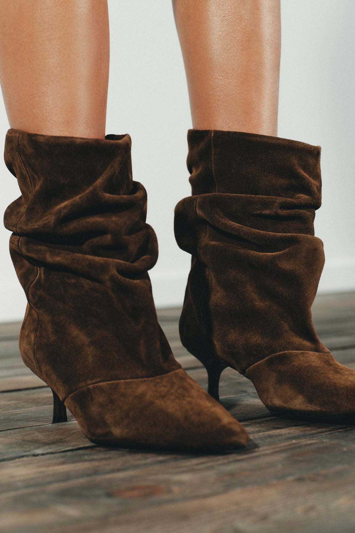 Wildleder-Ankle-Boots
