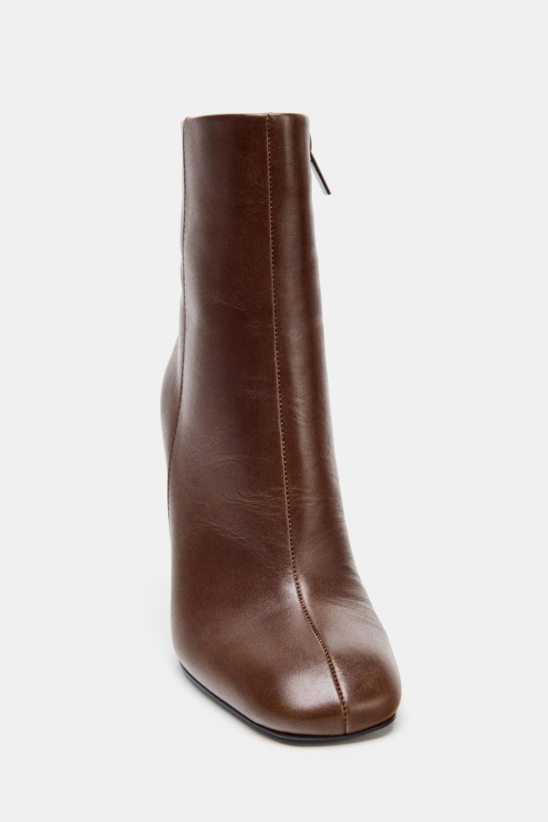 Stiefeletten mit breitem Absatz