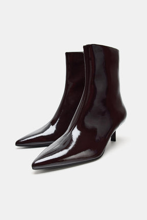 Stiefeletten mit Kitten-Heel