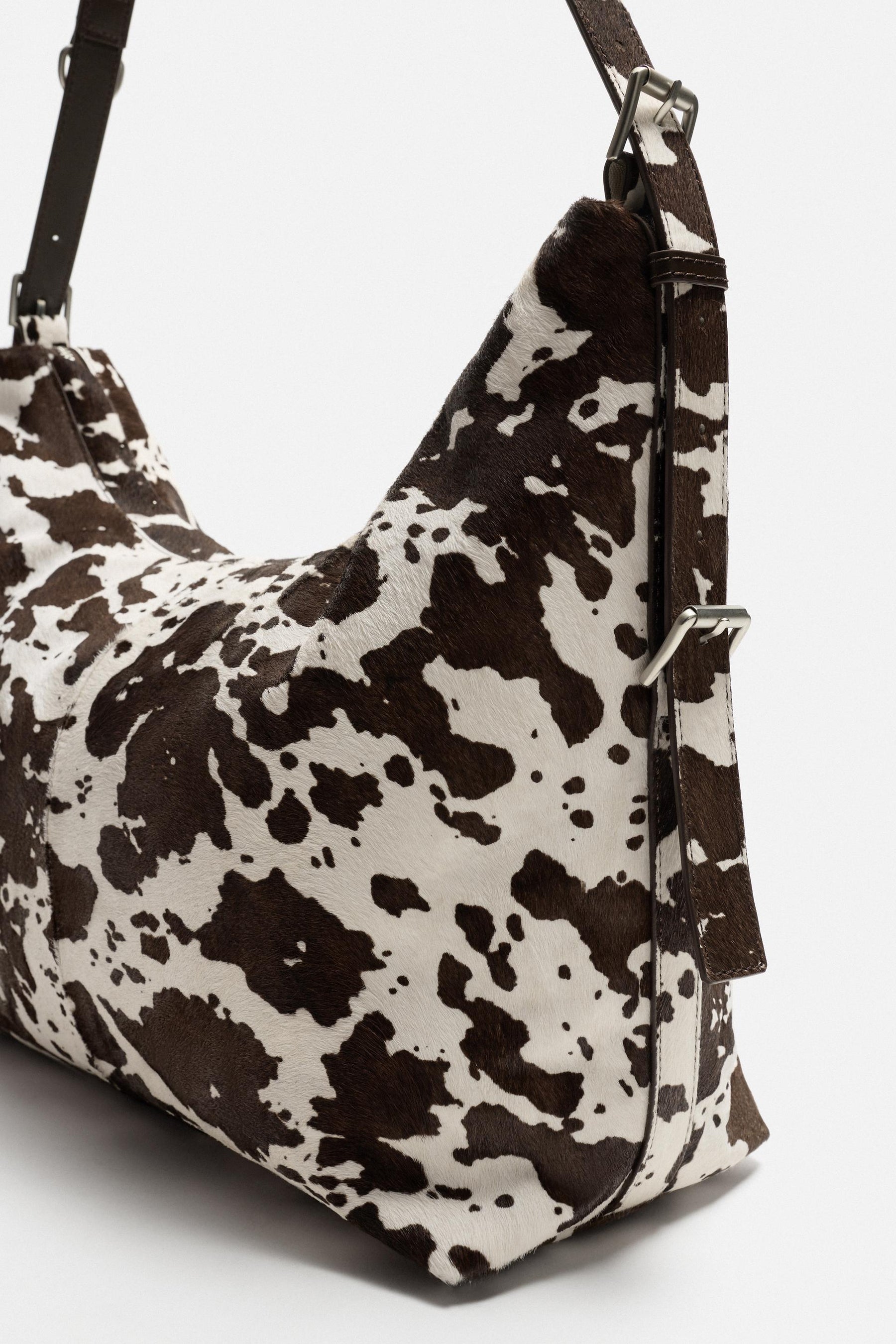 ANIMAL PRINT LEATHER TOTE BAG - Image 3