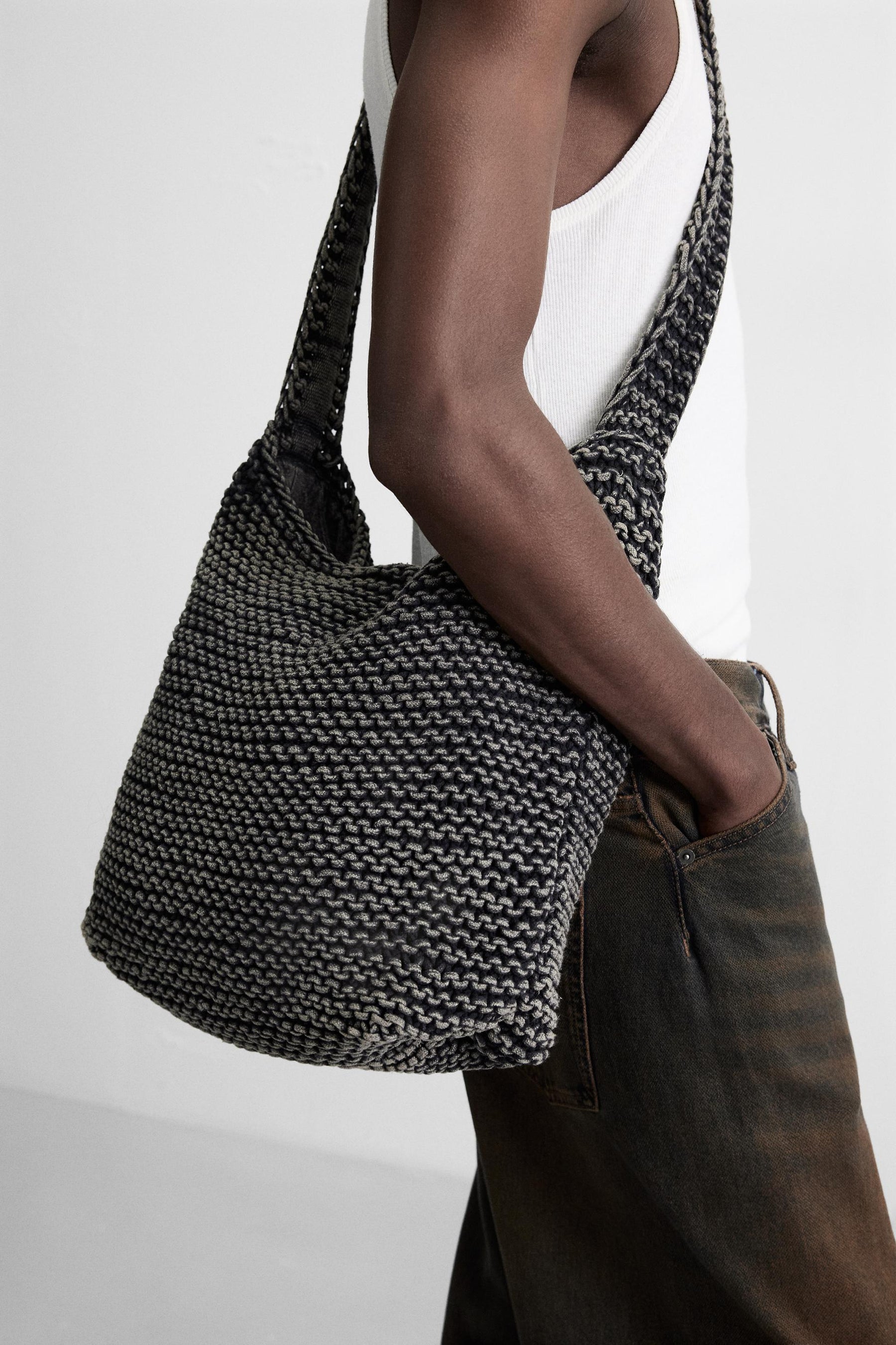 MACRAMÉ SHOULDER BAG - Image 2