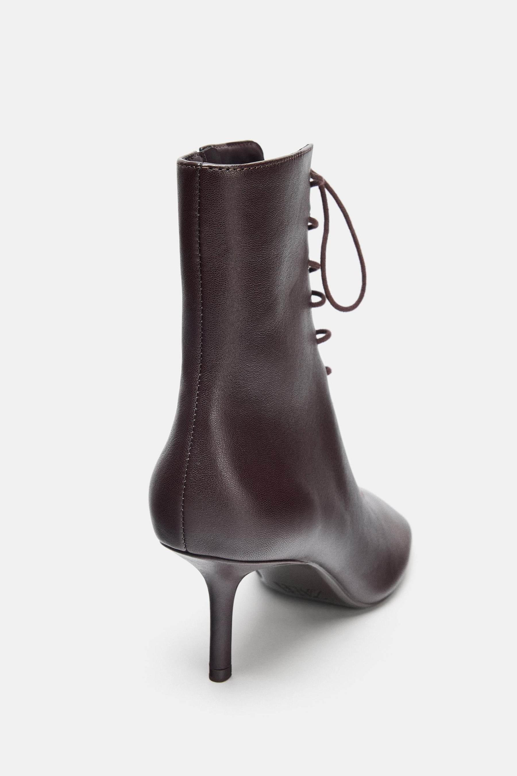 Leder-Ankle-Boots