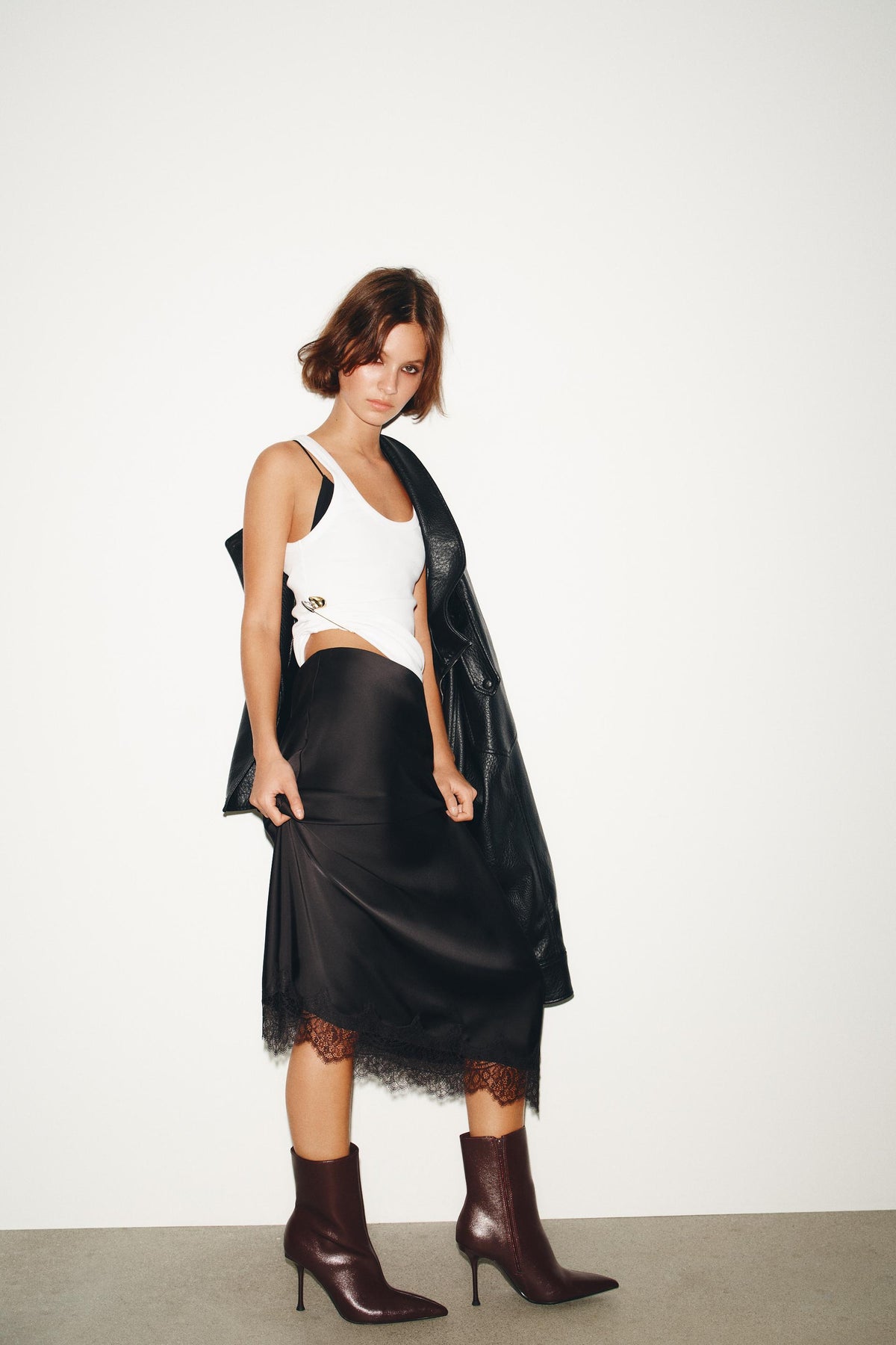 Stiefeletten mit Stilettoabsatz