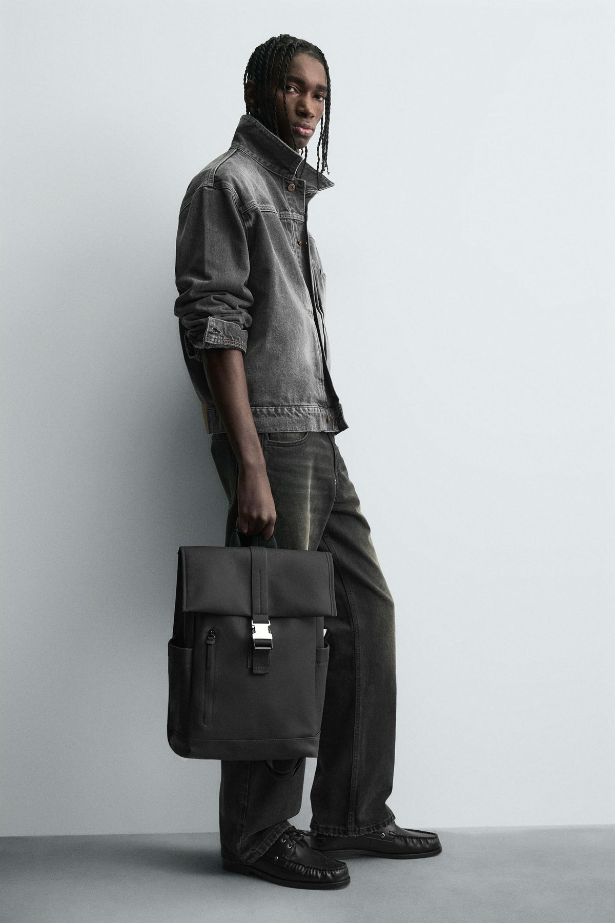 GUMMINETER RUCKSACK MIT KLAPPE