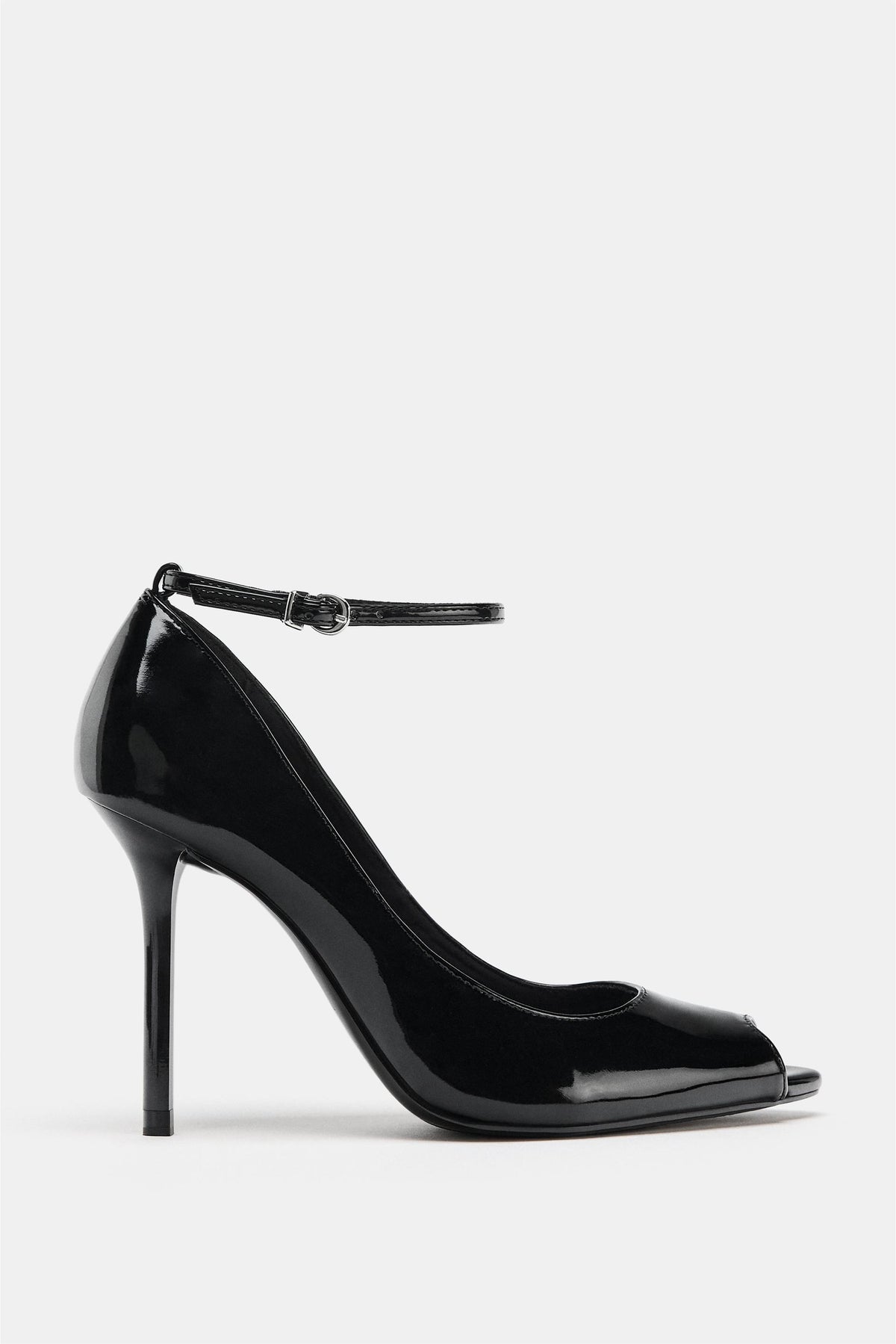 Lack-High-Heel-Schuhe