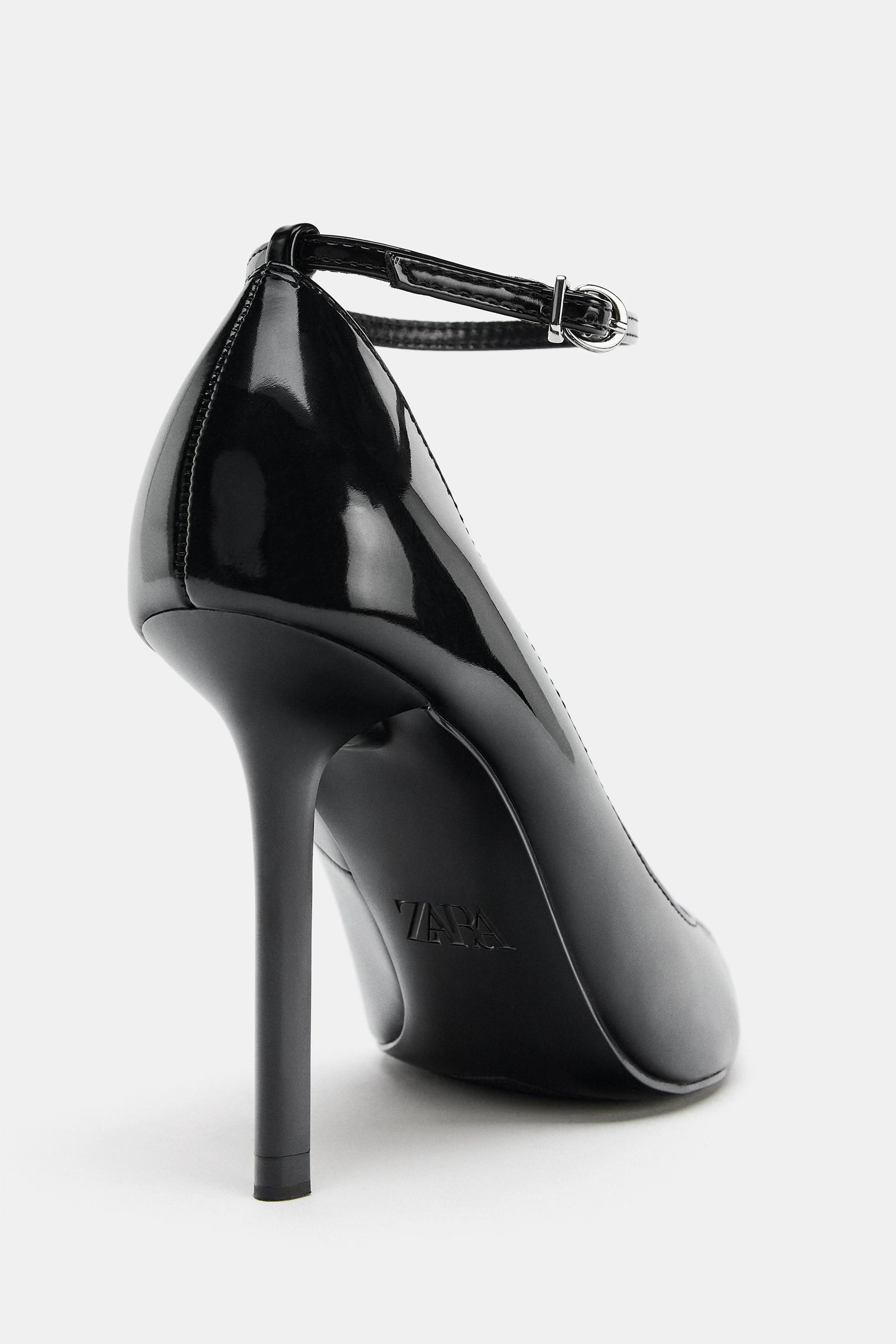 Lack-High-Heel-Schuhe