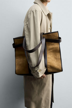 LEATHER TOTE BAG - Image 2