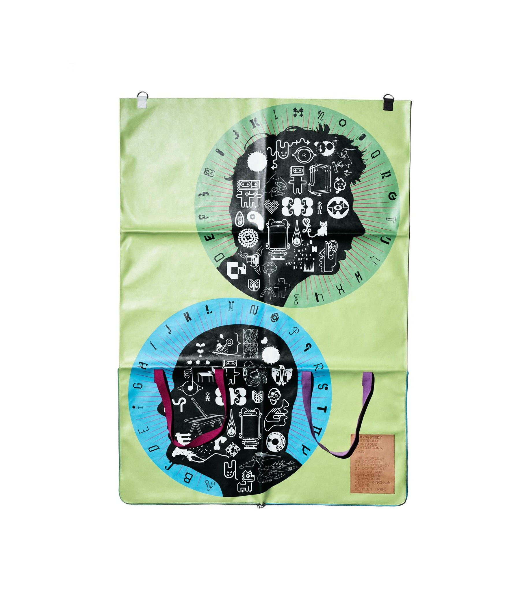 M/M (PARIS) "Faltbare Postertasche/Tragetasche"