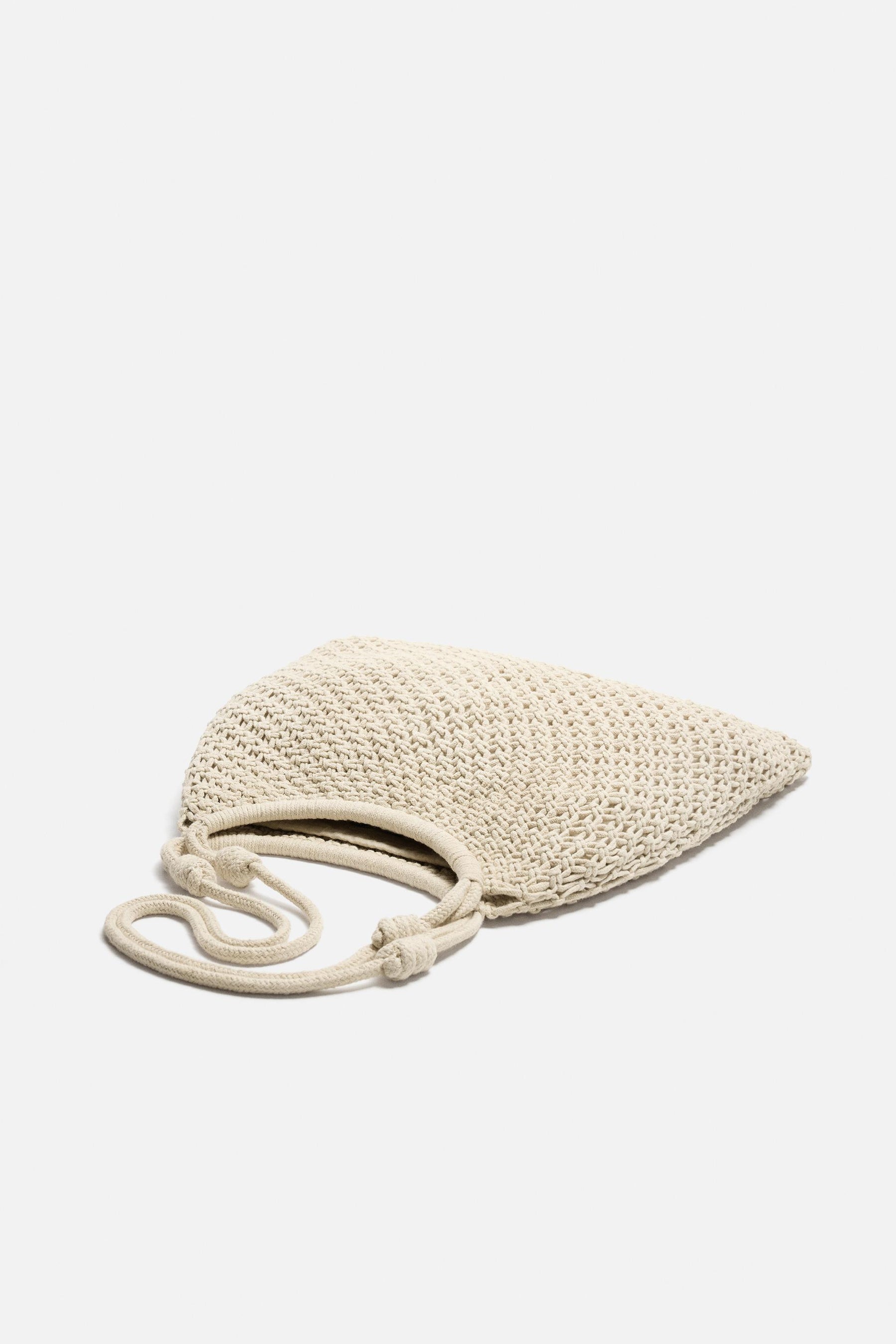 Makramee-Einkaufstasche