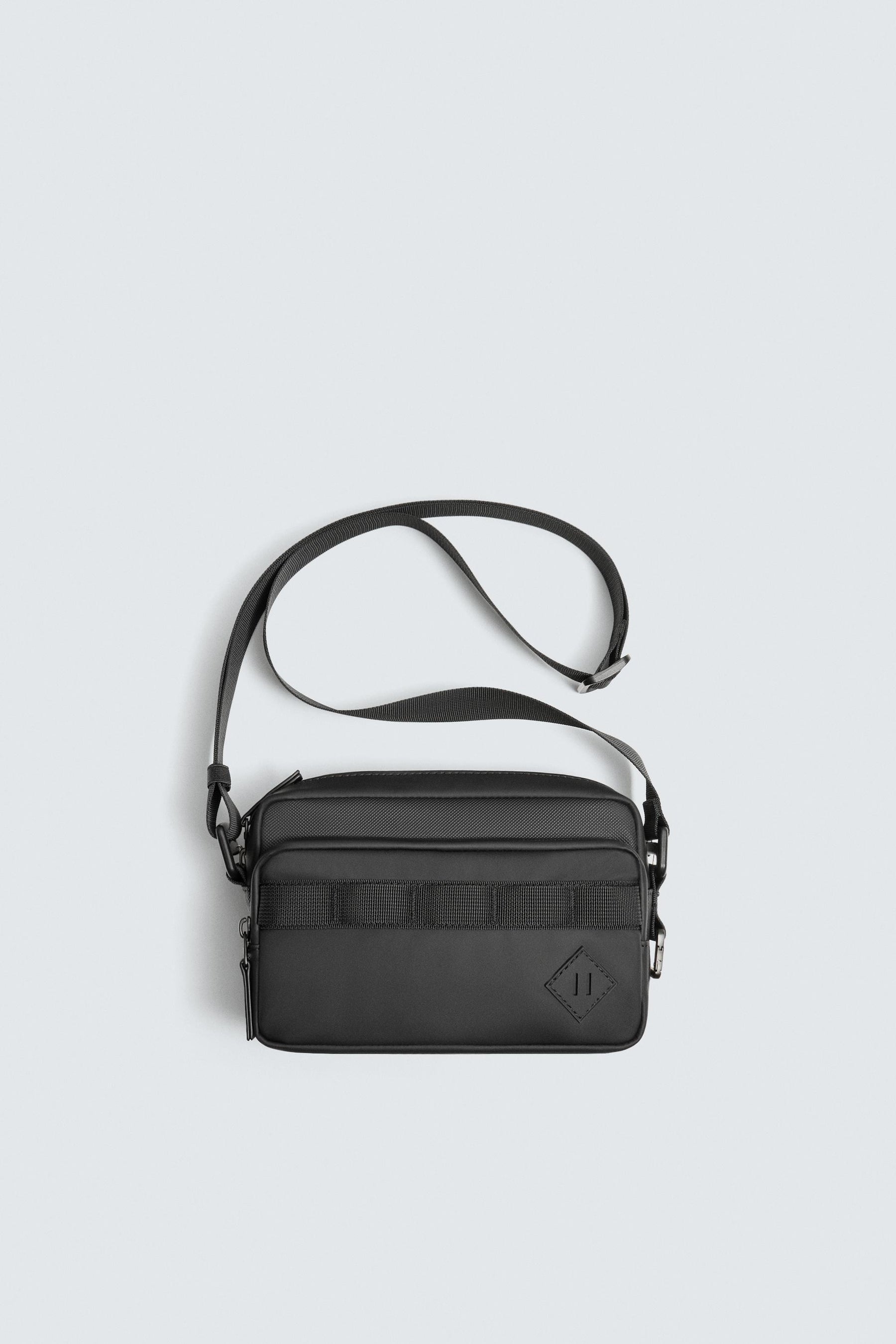 RUBBERISED CROSSBODY BAG - Image 3
