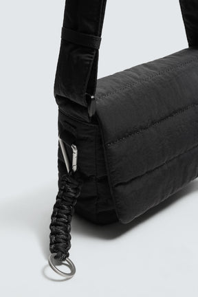 Gesteppte Nylon-Umhängetasche