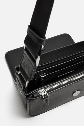 TEXTURED CROSSBODY BAG - Image 6