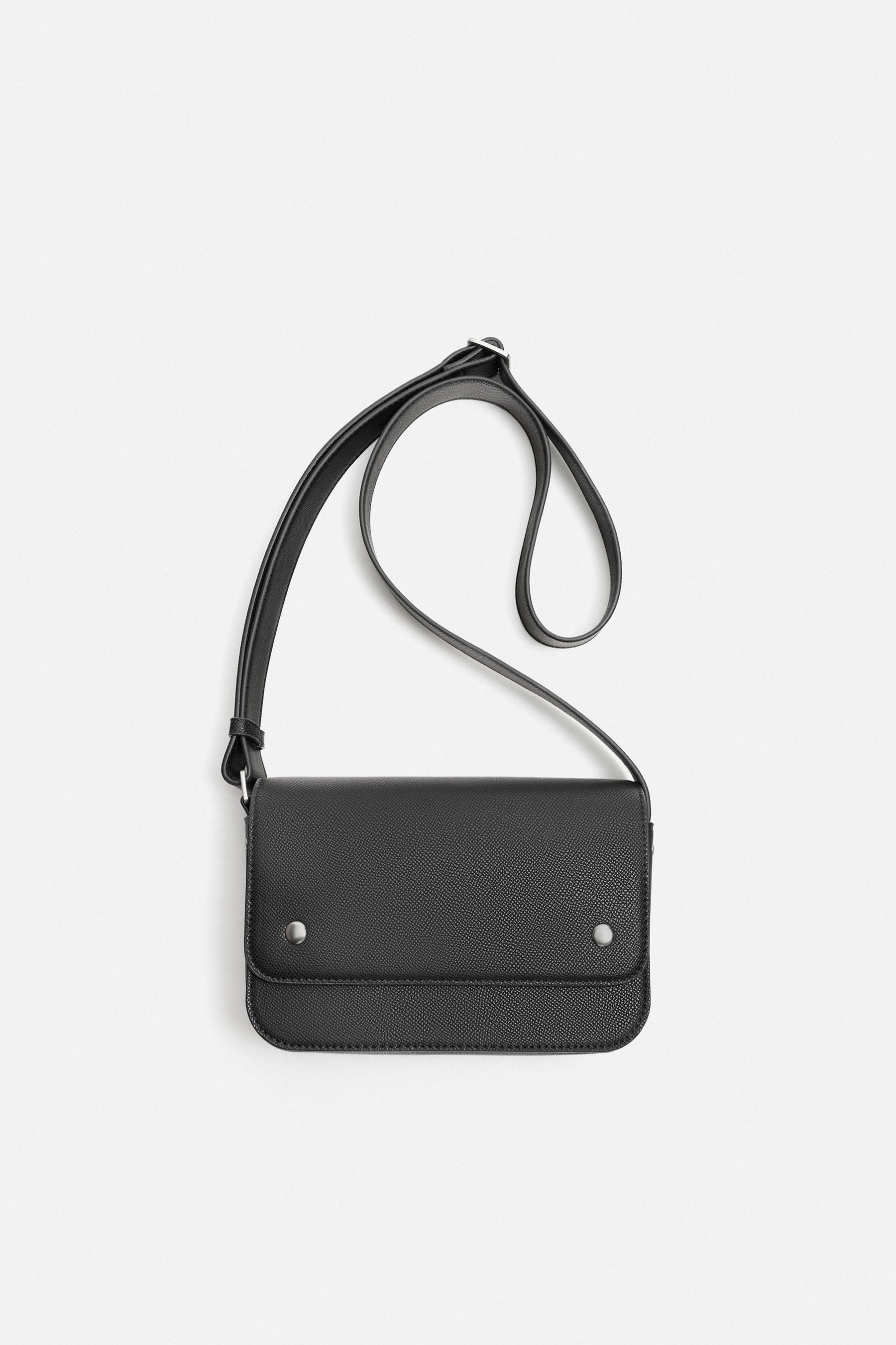 TEXTURED CROSSBODY BAG - Image 1