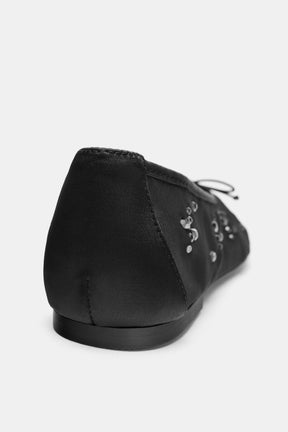 GLÄNZENDE MESH-BALLERINAS