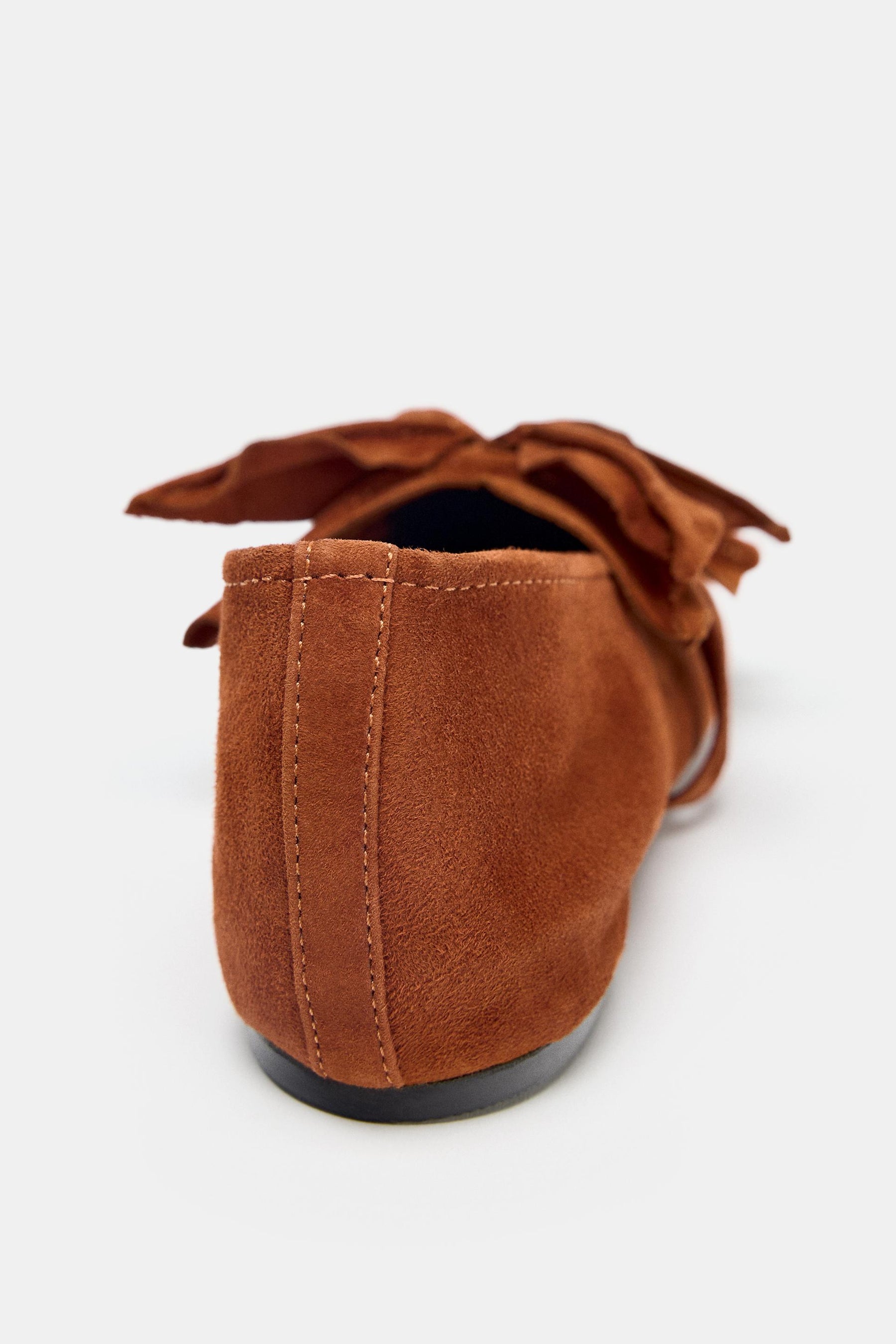 Ballerinas aus Leder