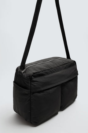 MULTI-POCKET NYLON CROSSBODY BAG - Image 3