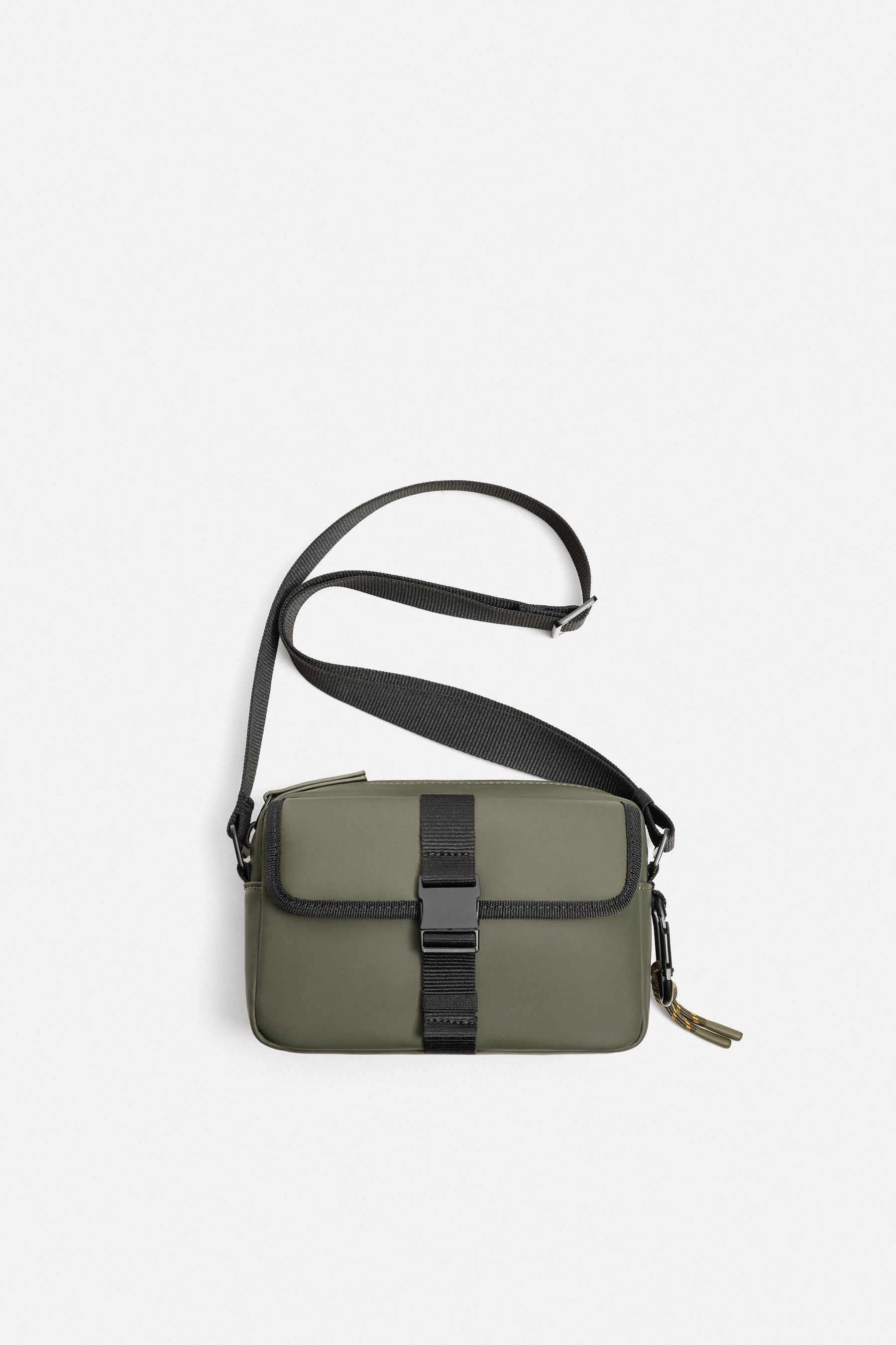 RUBBERISED CROSSBODY BAG - Image 3