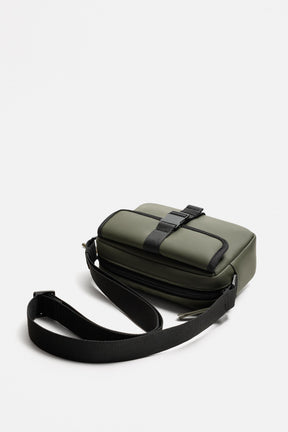 RUBBERISED CROSSBODY BAG - Image 4