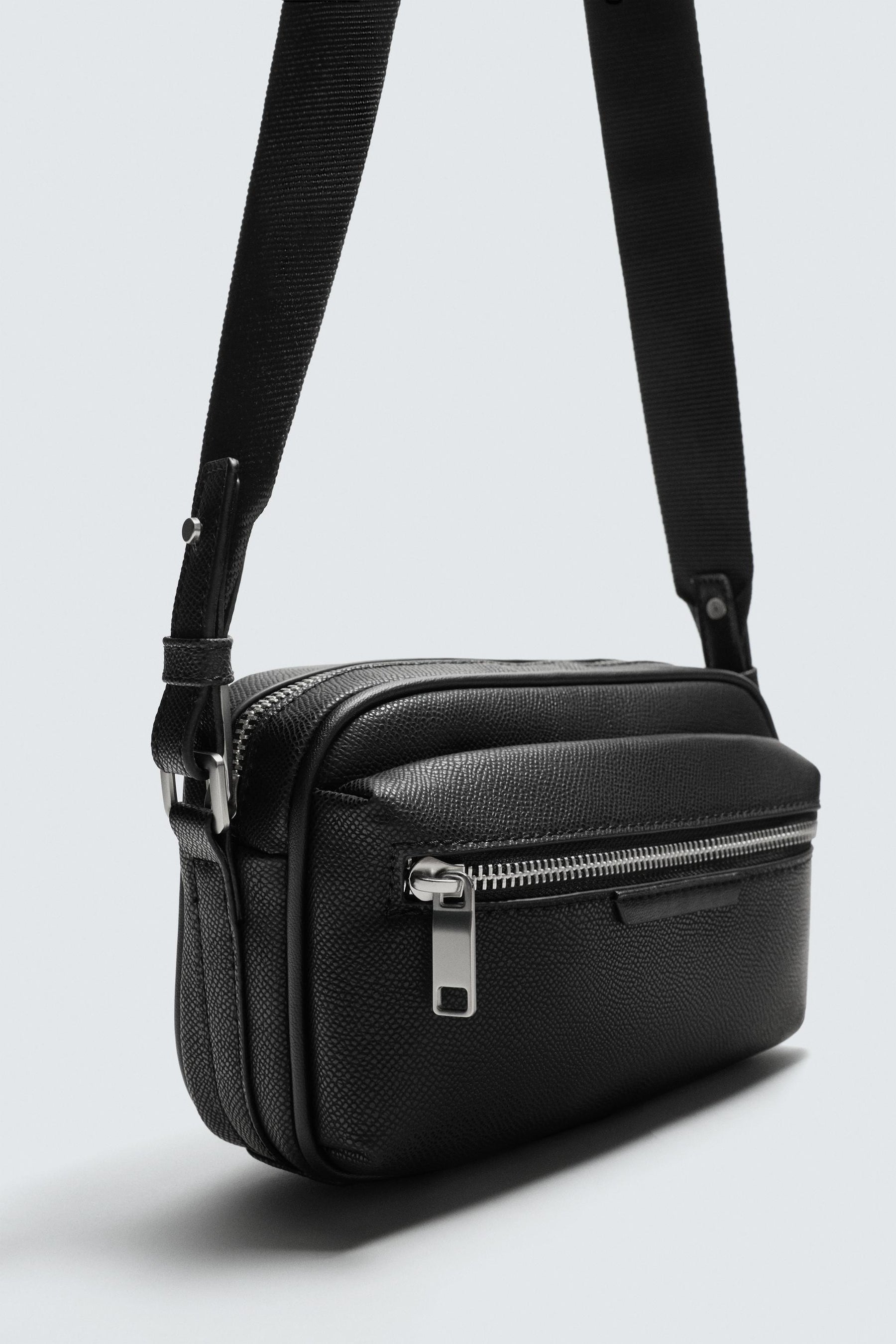 TEXTURED CROSSBODY BAG - Image 4