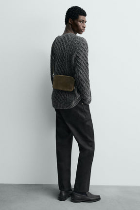 Umhängetasche aus Leder