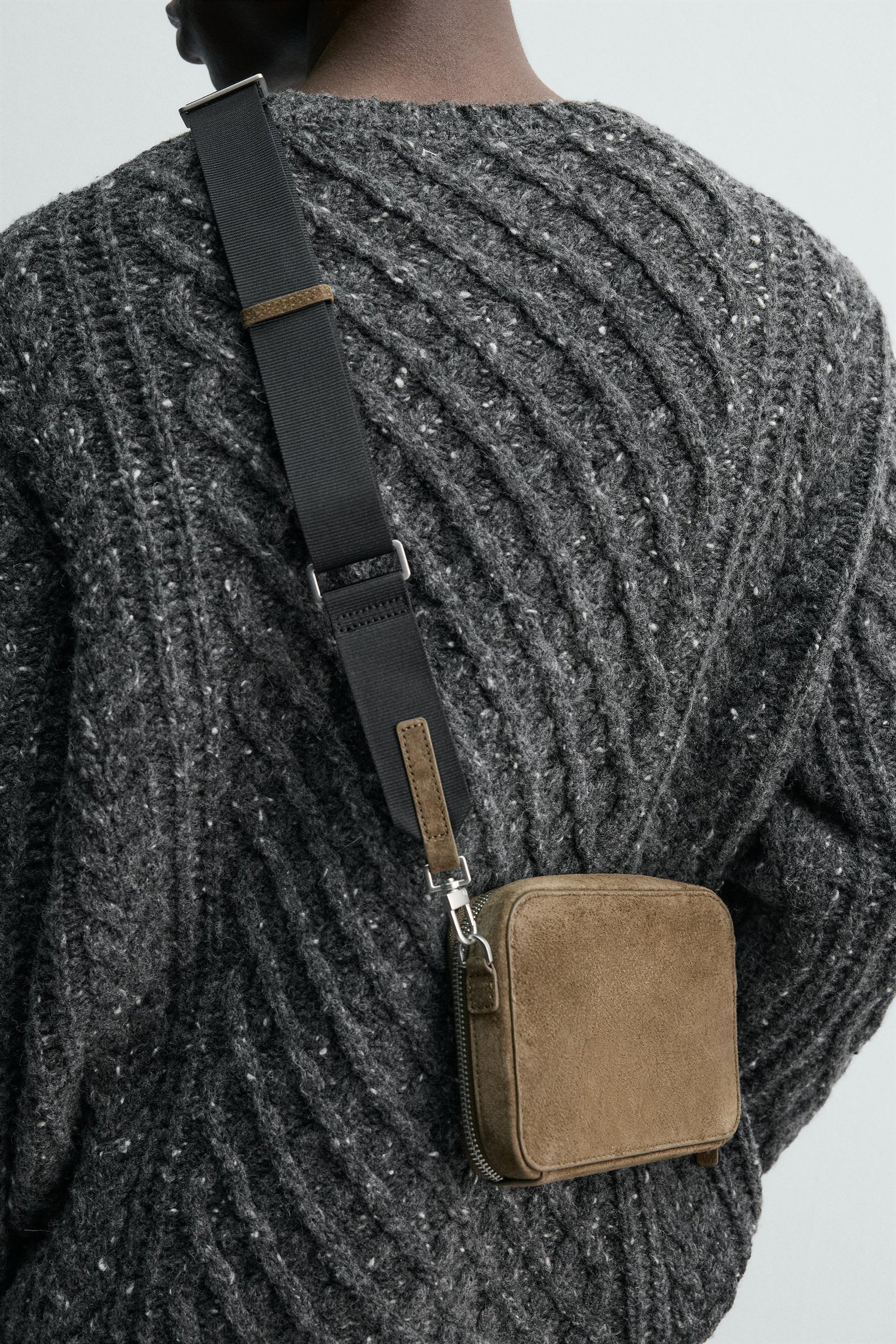 Umhängetasche aus Leder