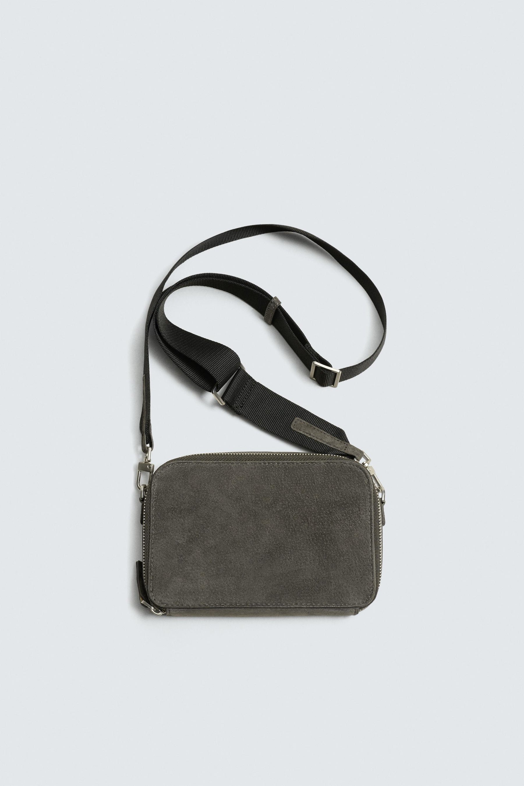 LEATHER CROSSBODY BAG - Image 3
