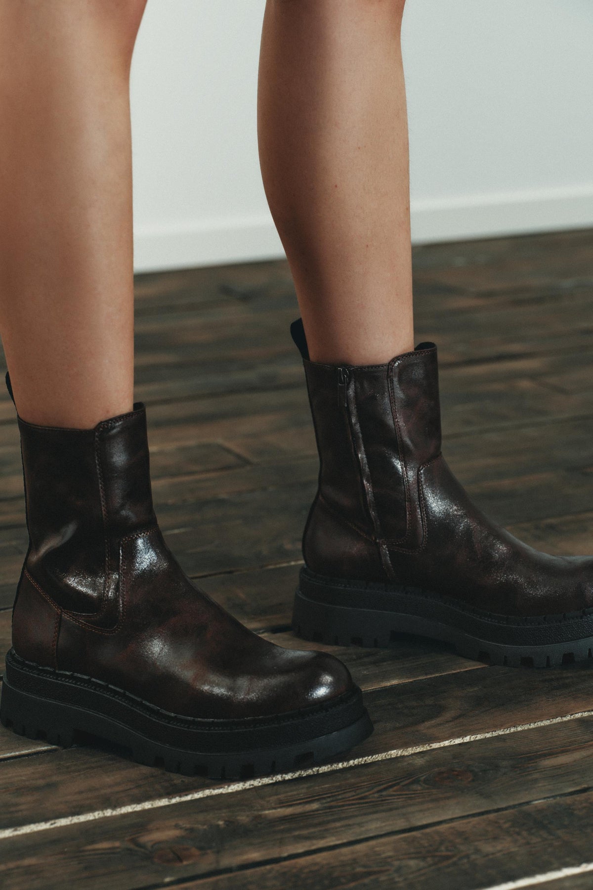 Plateau-Ankle-Boots