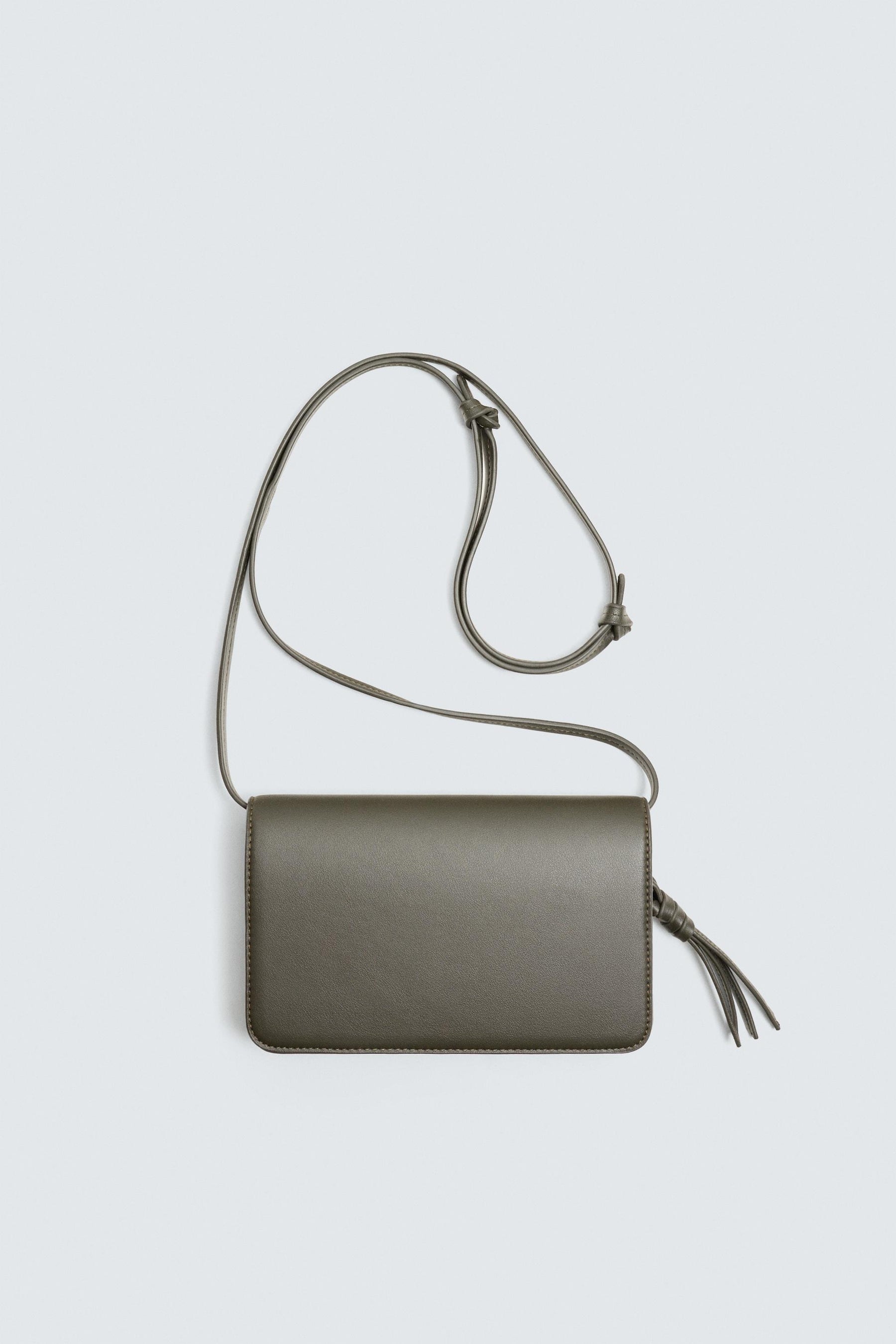 PLAIN CROSSBODY BAG - Image 4