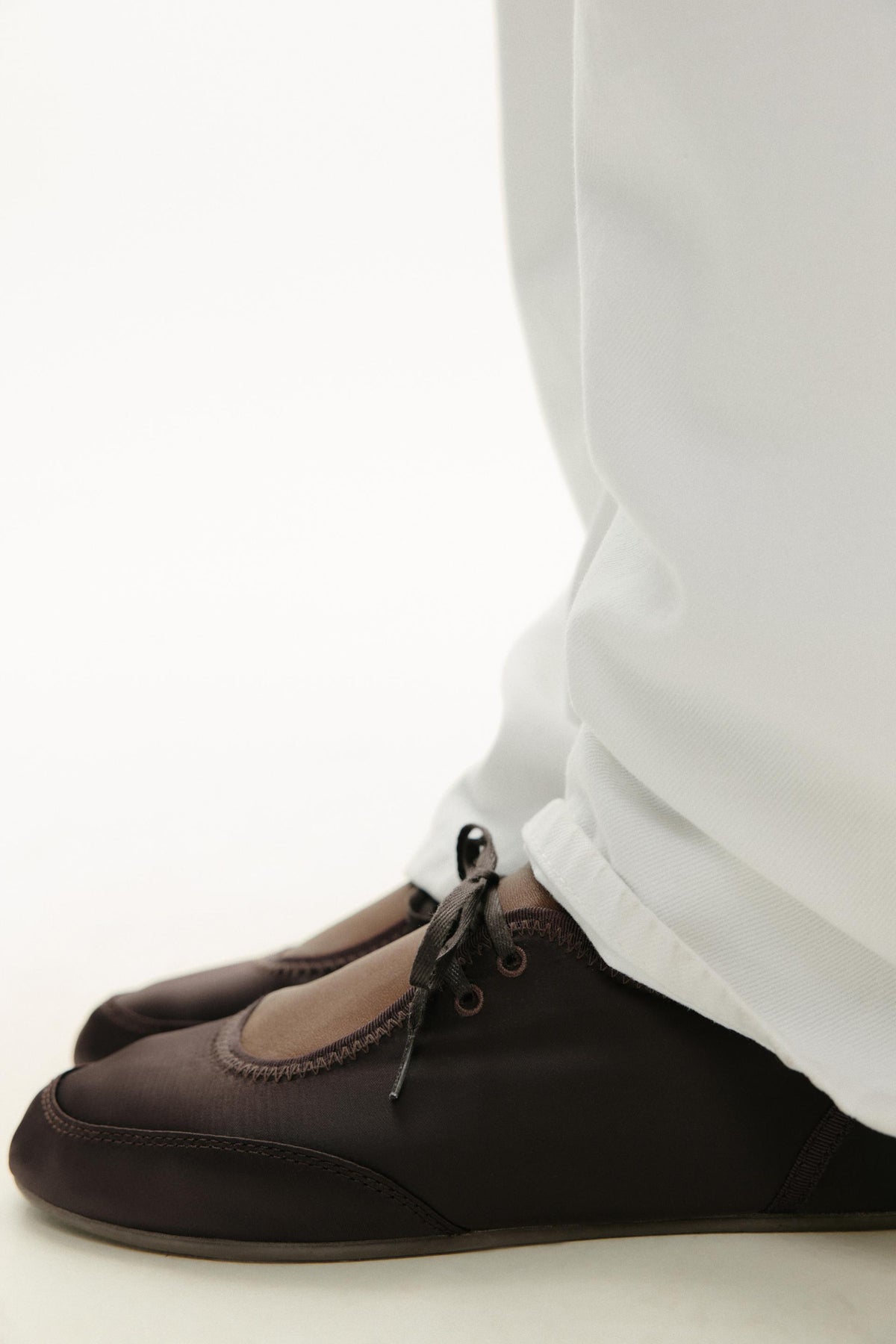 Sportballerina mit Spitze