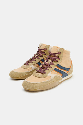 Bunte High-Top-Sneaker