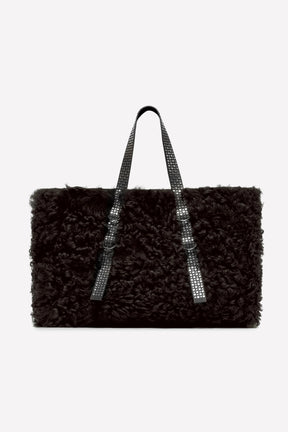 Einkaufstasche aus Leder