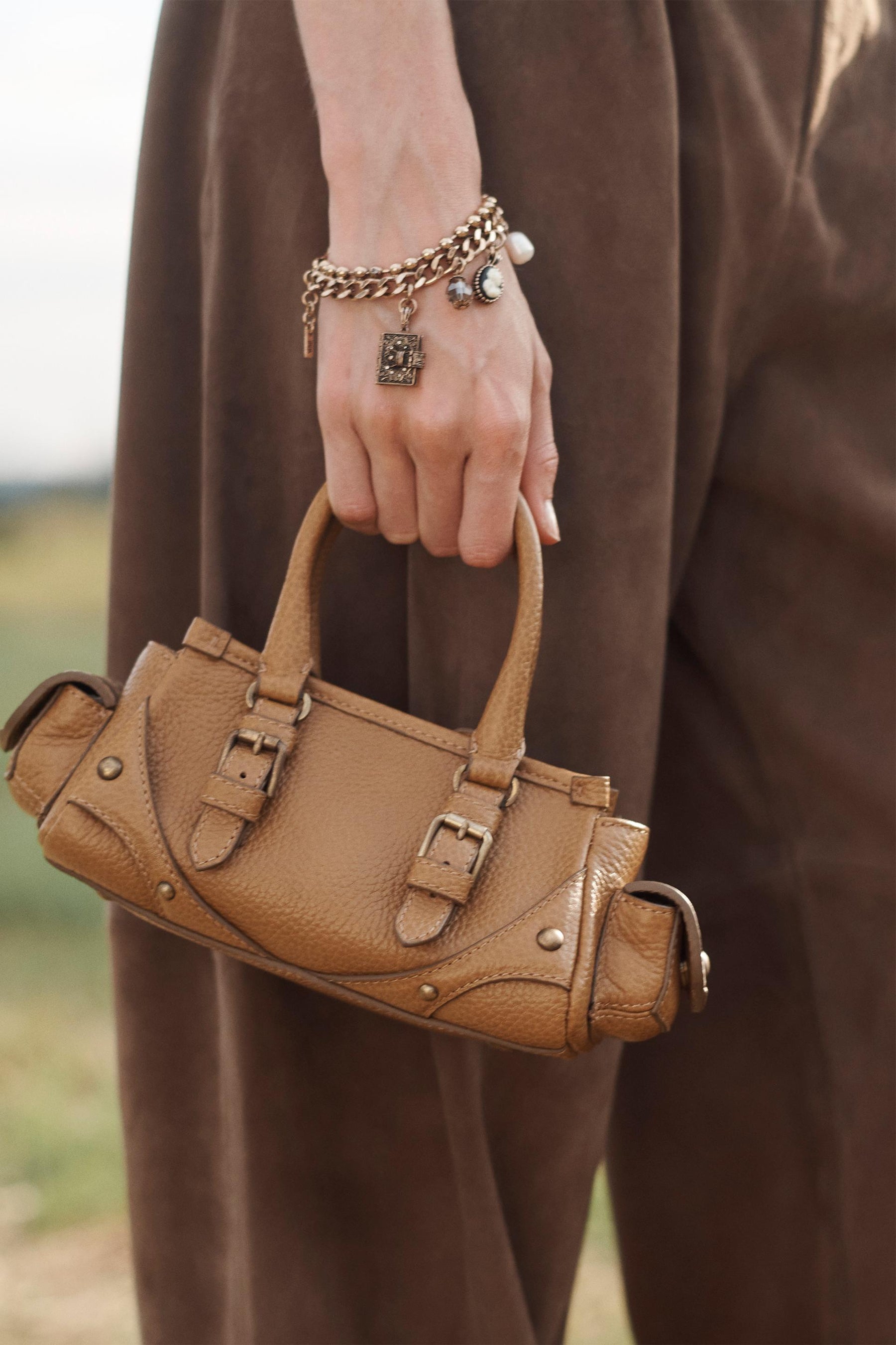 Bowling-Set aus Leder, limitierte Auflage