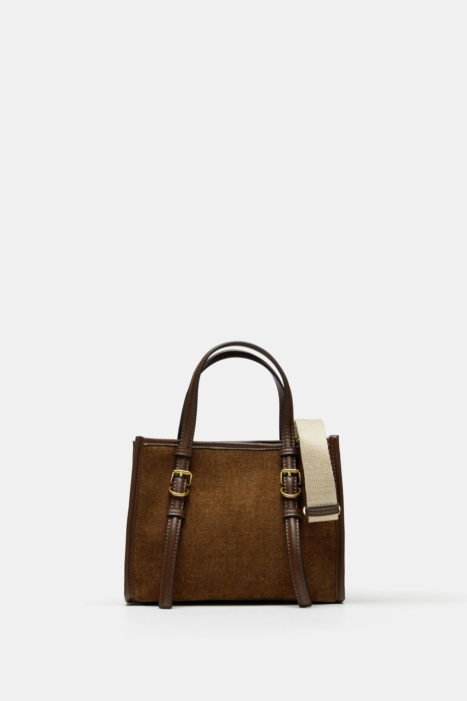 Mini-Tragetasche aus Cord