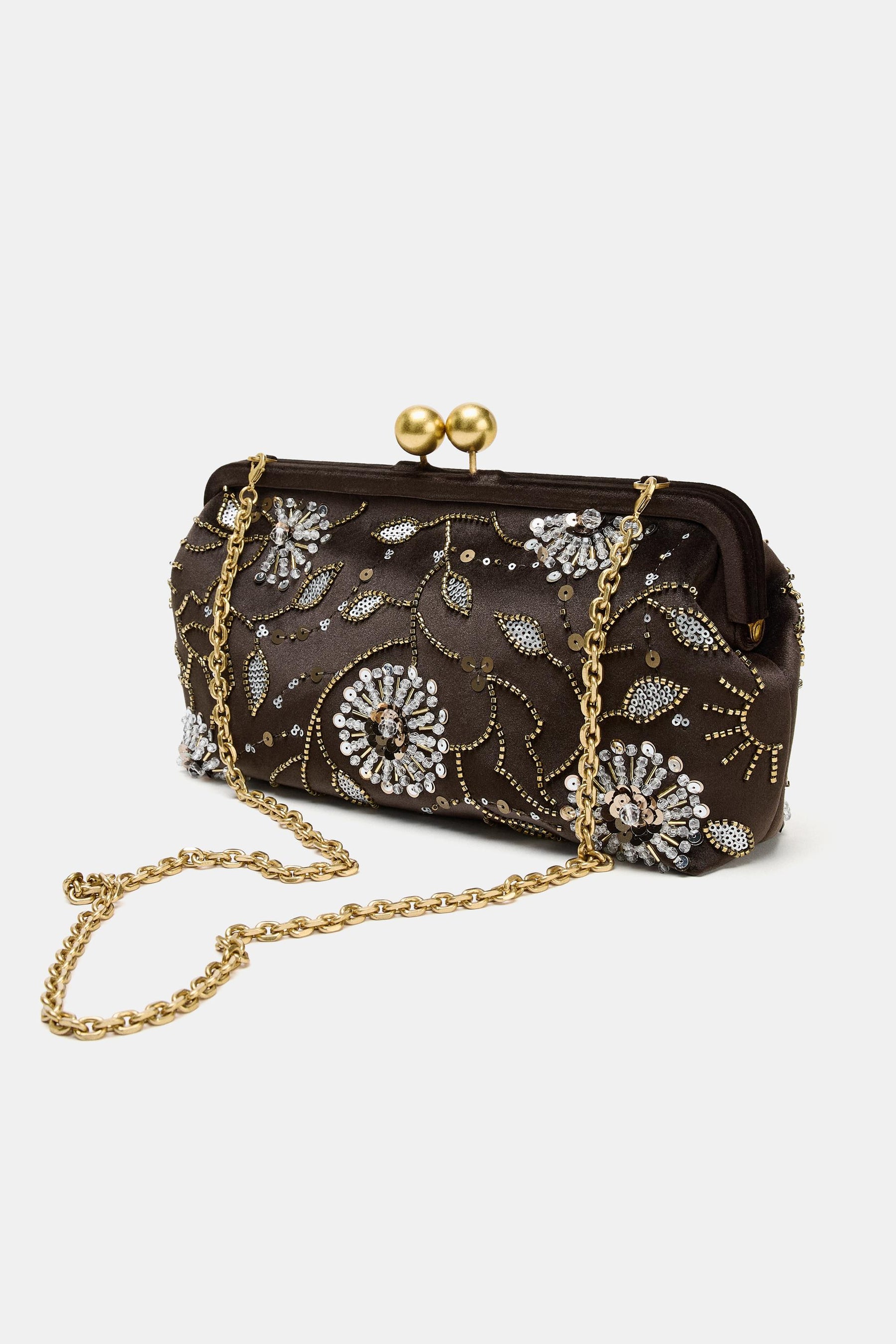 Clutch-Tasche mit Applikationen