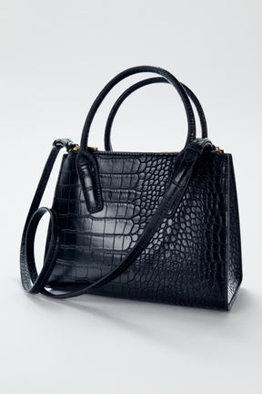 Geprägte Mini-Tasche