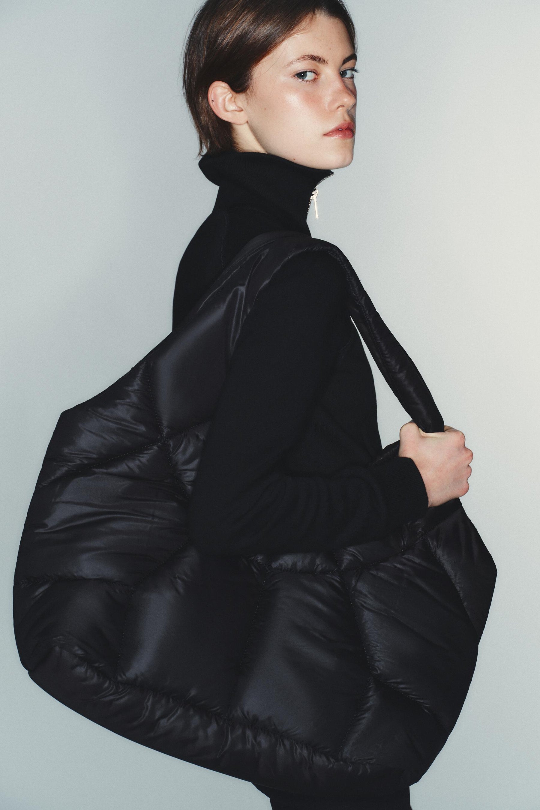 Gesteppte Einkaufstasche