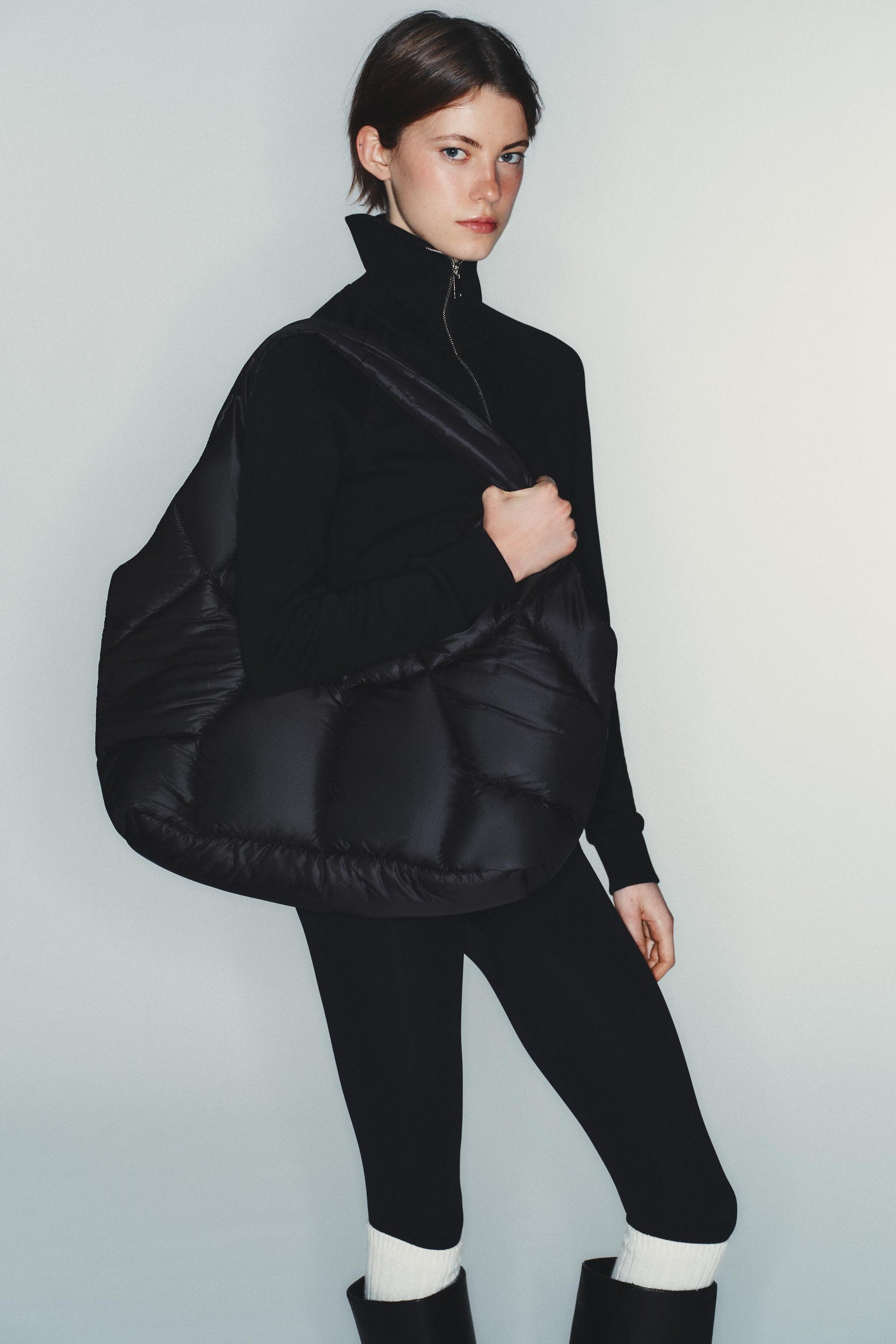 Gesteppte Einkaufstasche